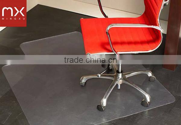 Polycarbonate Office Desk Chair Mat Lip * Hard Wood Floor PVC Free Computer Mat