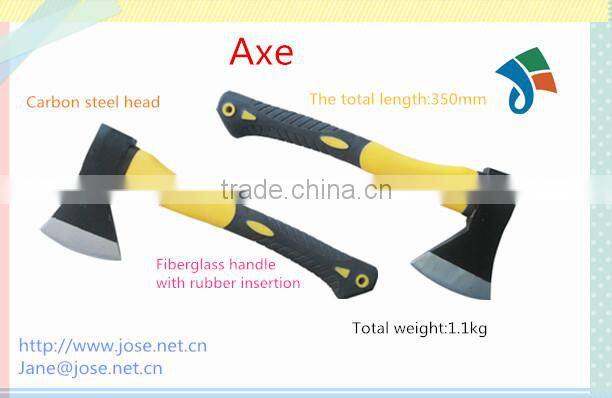 Fiberglass handle axe