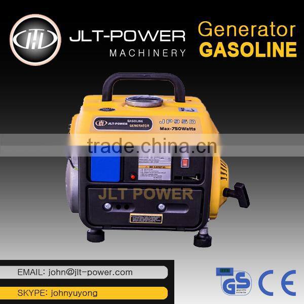JLT POWER 600watt gasoline generator set with CE GS