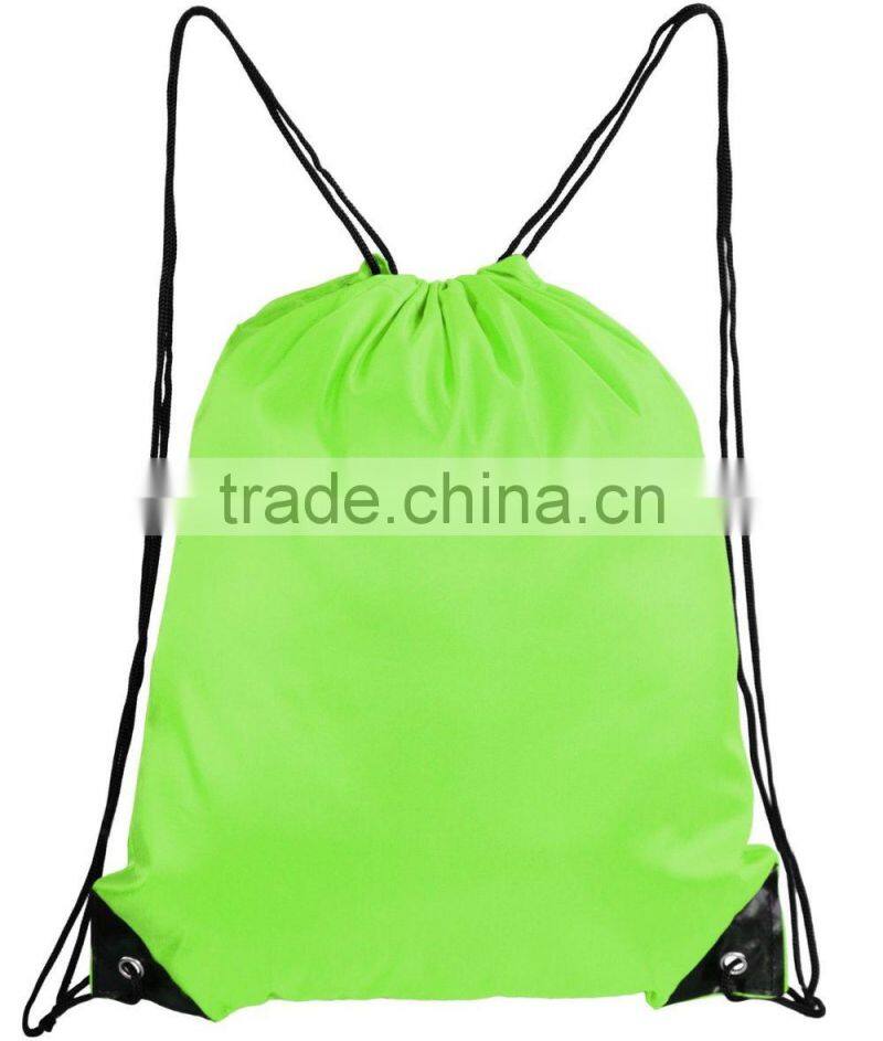 Basic Cinch Sack Drawstring Pack Tote Promotion Back Pack Party Bag