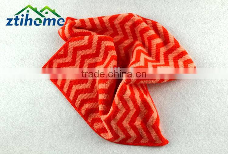 Kitchen Dish cloth in beautifual wave line look, Super Absorbent Fabric