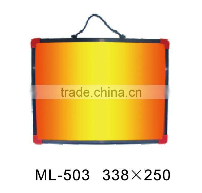 hanging rectangular metal tin advertising board