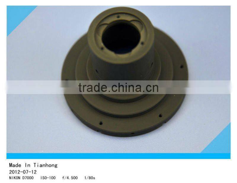 Precision aluminum turning parts with two circular groove