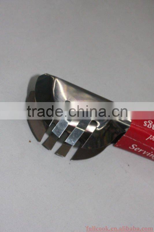Stainless steel food tong w/different designs