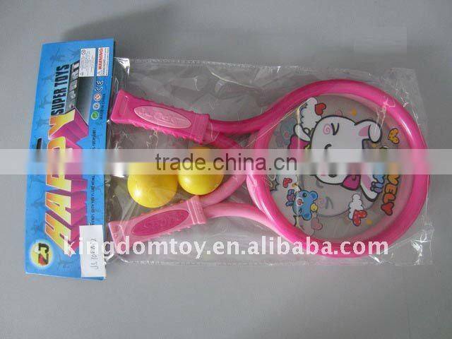 plastic tennis racket toy