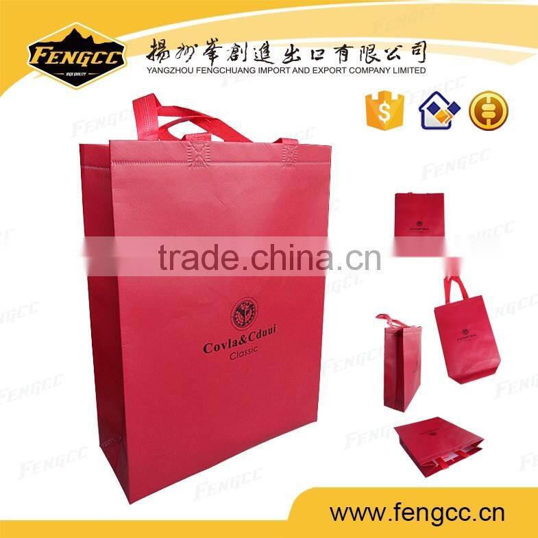 wholesale recyclable fashion printing custom non woven bags