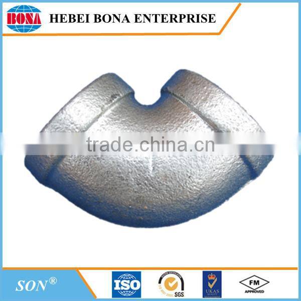 Tight Sealing 90 Degree Iron Equal Elbow