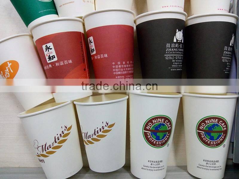 Disposable paper cups