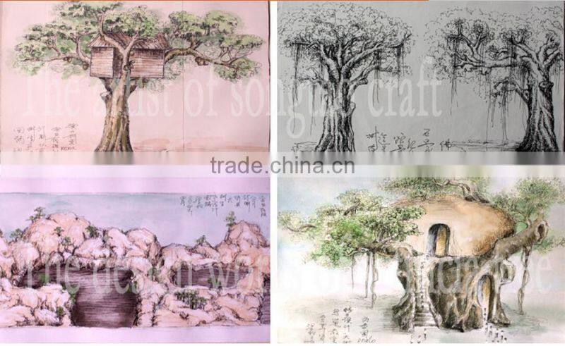 Hot sale artificial tree indoor artificial candy tree for the kids decor