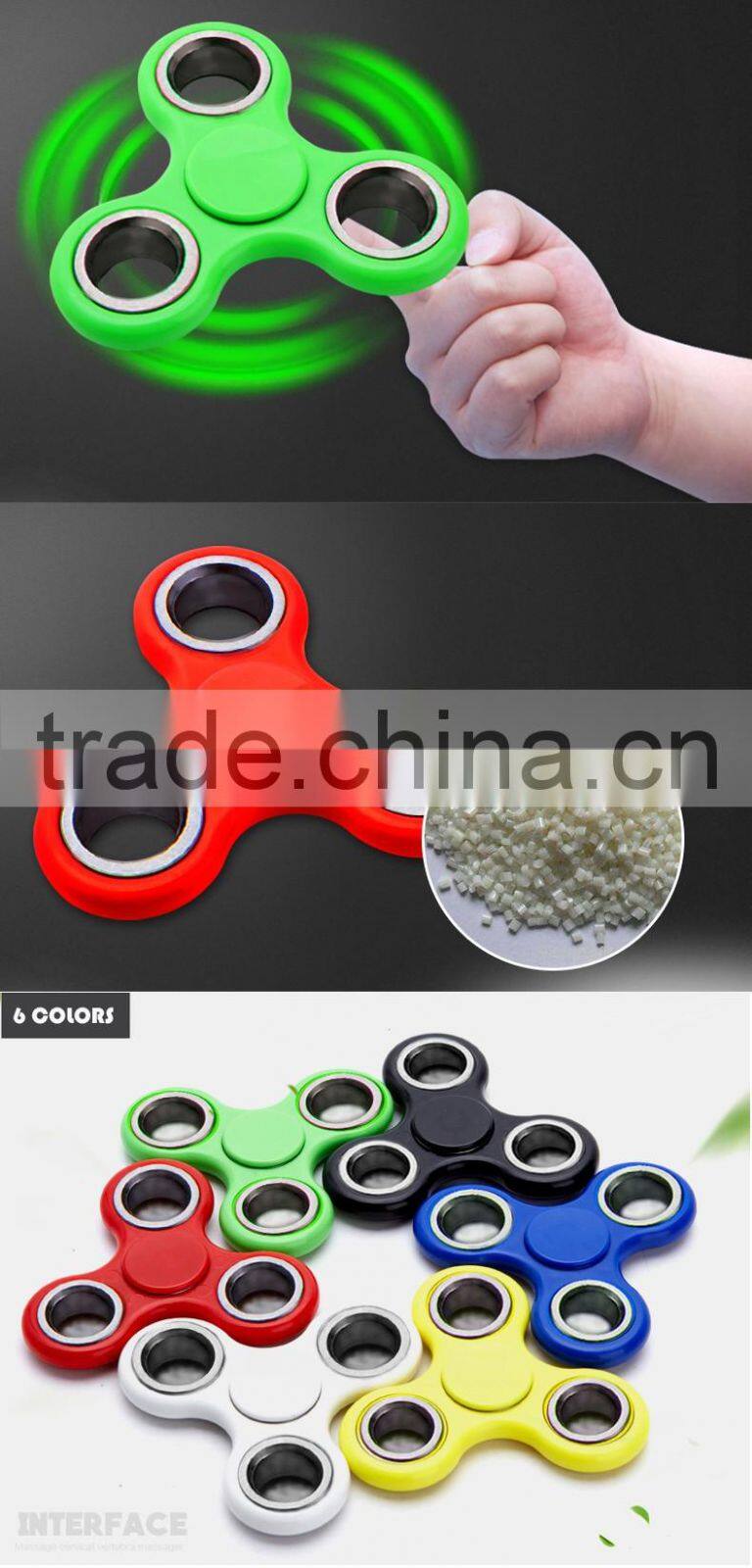 Aluminum Alloy Triangle Finger Hand Fidget Spinner