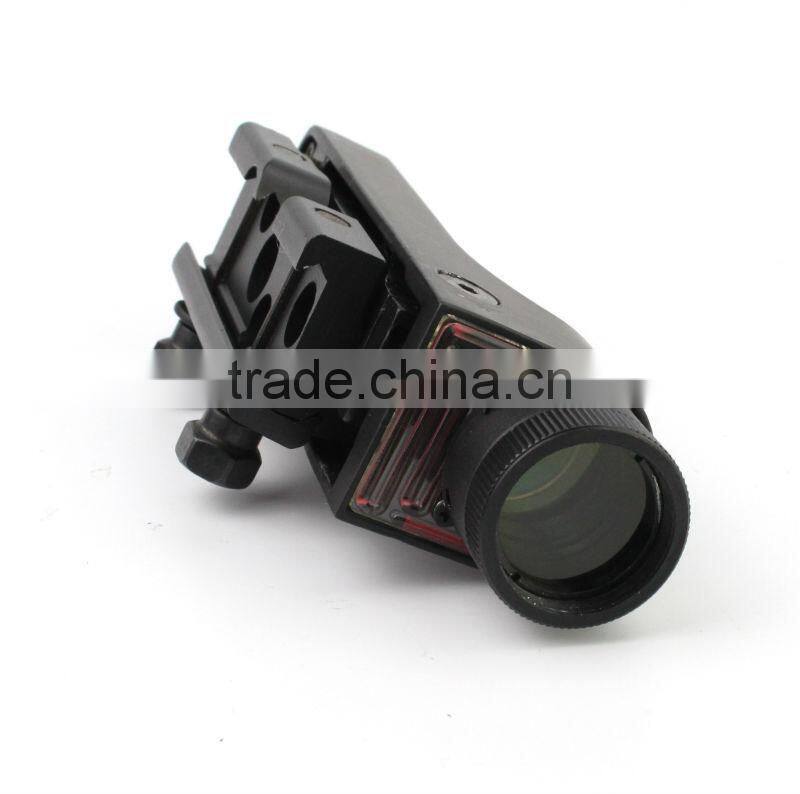 Tactical red dot sight with light sensor control switch