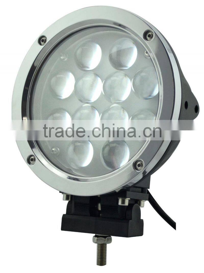 5100 lumens 60 Watts 7inch C ree LED Driving Lights 7 Round 12 LED HeadLamp 60W