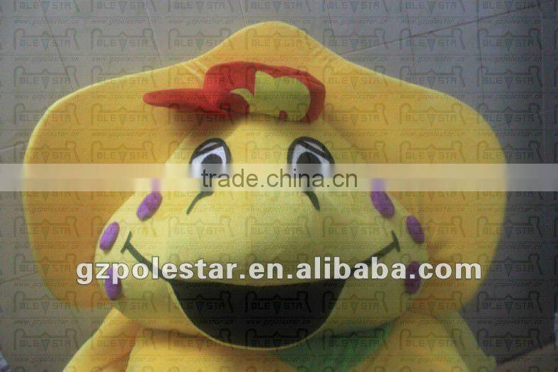 Barney costume green baby bop mascot costumes