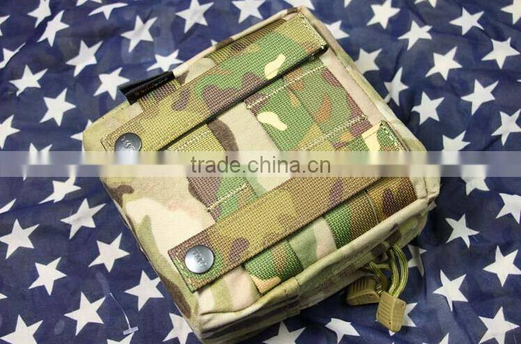 custom camouflage military tactical molle canteen pouch small bag