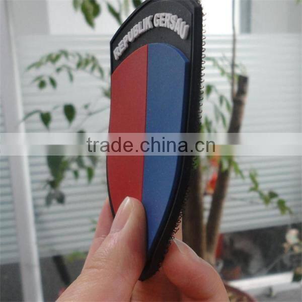 2017 cheap good quality custom pvc rubber 3d patch