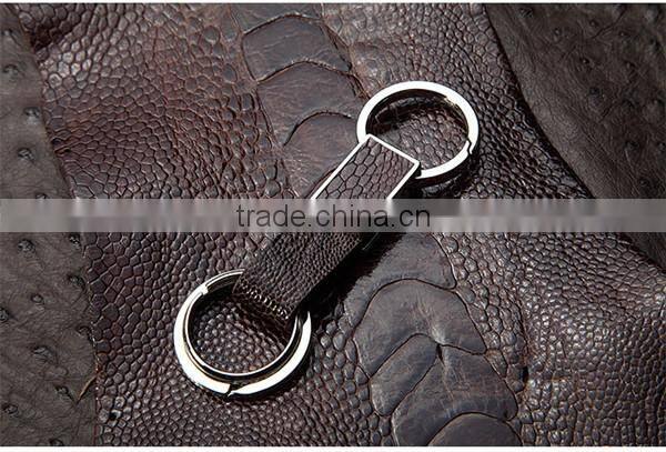 HAUTTON Luxury product real Ostrich leather key chain