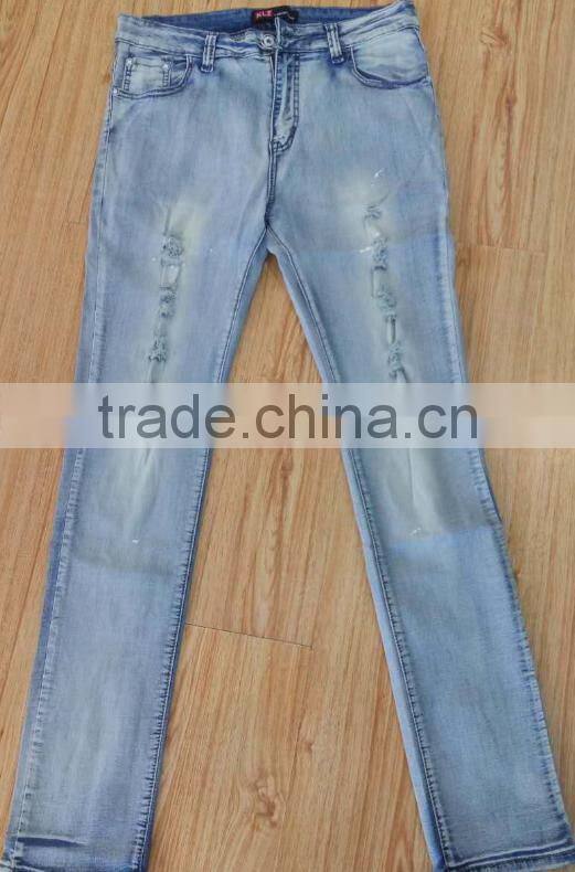 GZY new model jeans pants men skinny jeans in stock