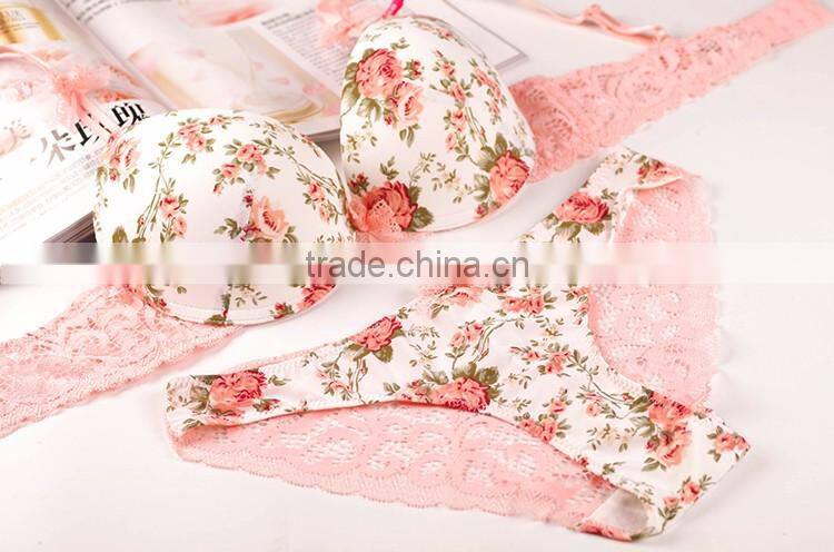 Girls sexy body pant ladies' model bra