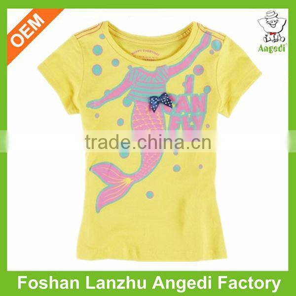 Girls printed t shirts for sublimation printing