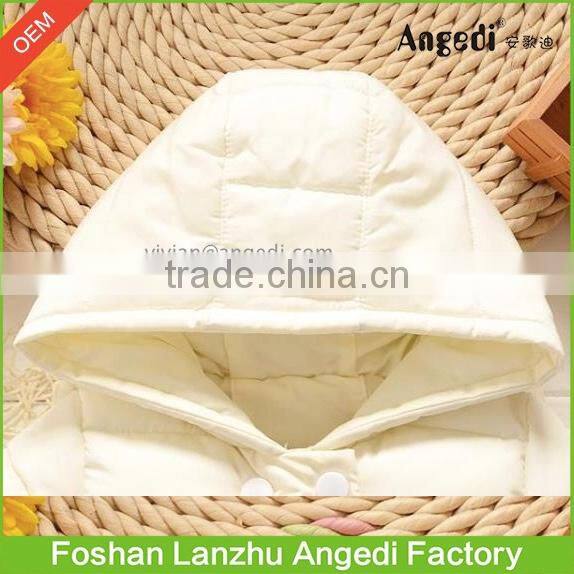 Kids winter wear Girls Boutique High quality cotton padded jacket superior warm coat in Fashion design