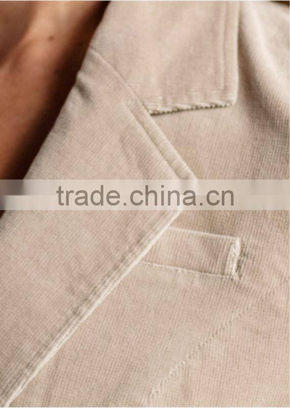 ladies blazer women's cotton blazer corduroy blazer