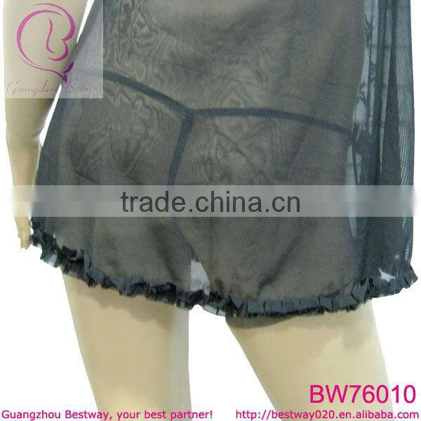 Valentine transparent sexy lingerie