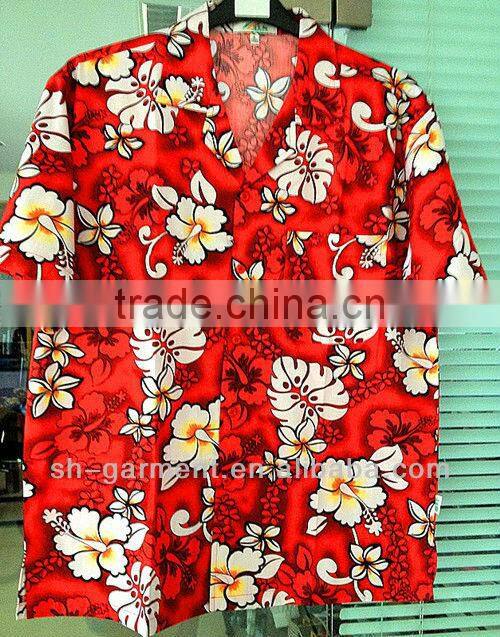Men's Hawaiian short sleeve shirt' S17