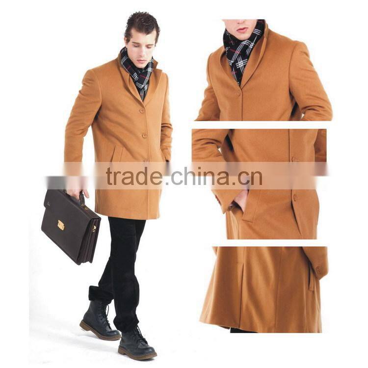 2014 latest style popular selling modern design coat men