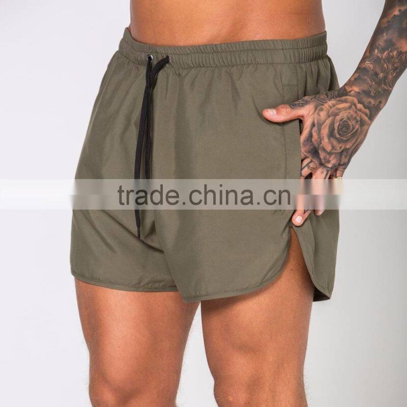 summer beach polyester mens blank wholesale mens swim shorts