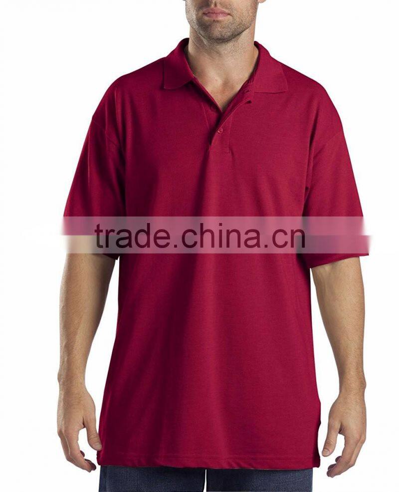 Professional Custom Colorful Short Sleeve Cotton Workwear Polo Shirts Made in China
