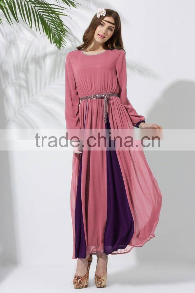 Hot sales the Middle East summer women muslim long dress
