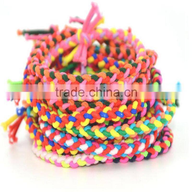 Candy Color Elastic Braid Hairbands