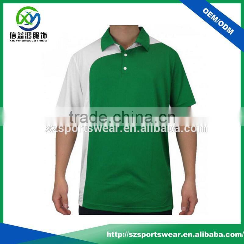 Fashion New design mens hot sale Polyester cheap polo shirts with custom logo