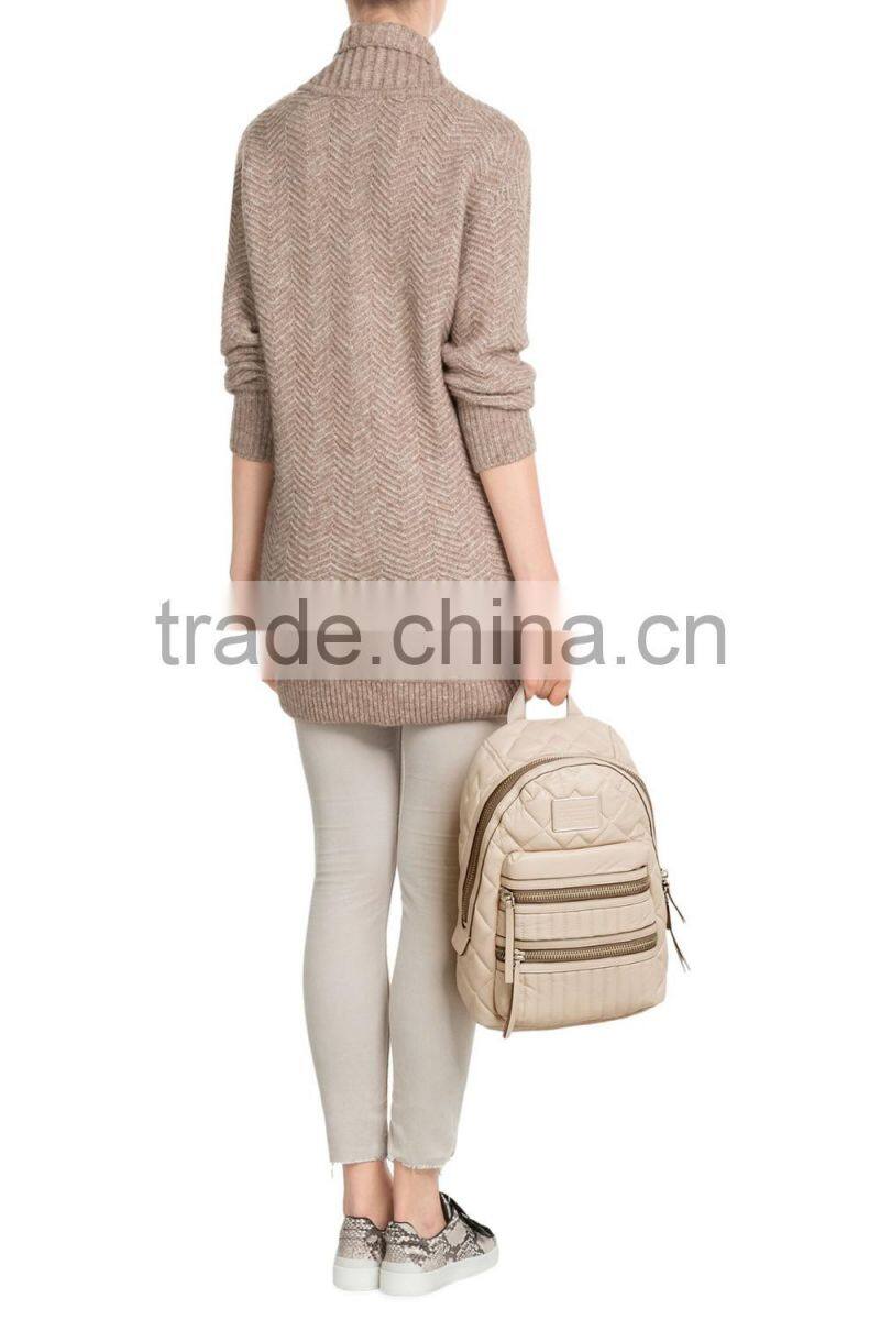 Hot selling warm sweater business casual long knnited oversized sweater