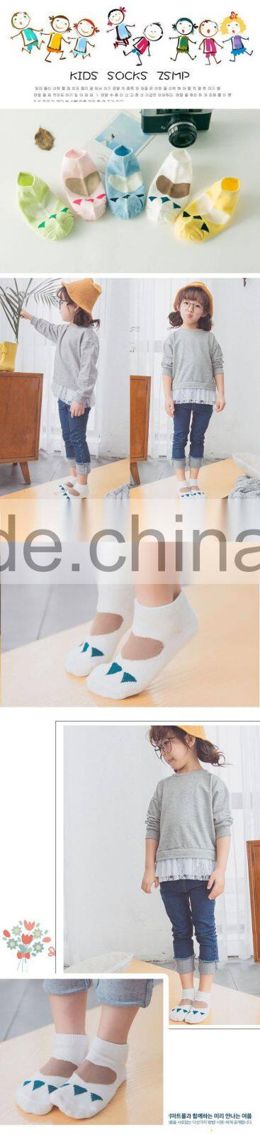 Children socks Korea cute new spring foot boat socks cotton baby socks