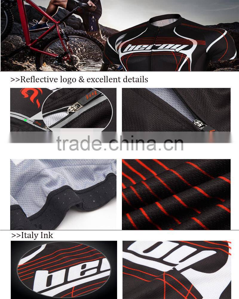 BEROY custom pro team bicycle tops & shirts, fall autumn xxxxxl bicycle suit