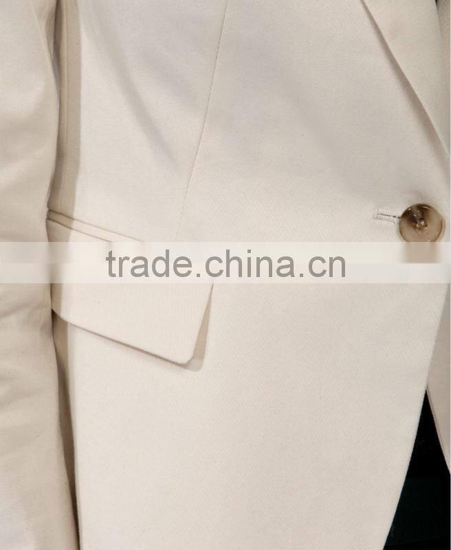 Longline Double-Breasted Blazer
