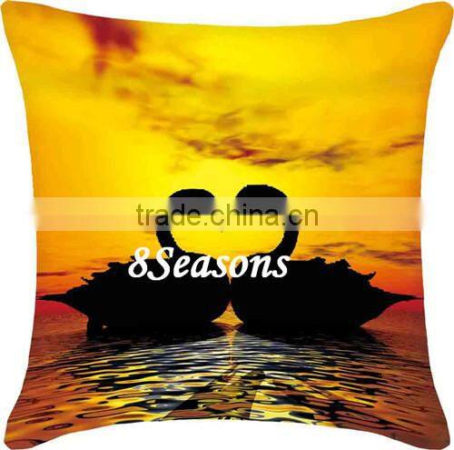 Multicolor Flower Pattern Square Throw Pillow 100% Cotton Handmade Cross Stitch Cushion Kits