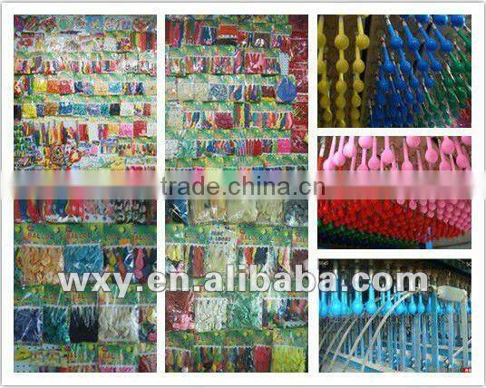 Colorful screw balloon