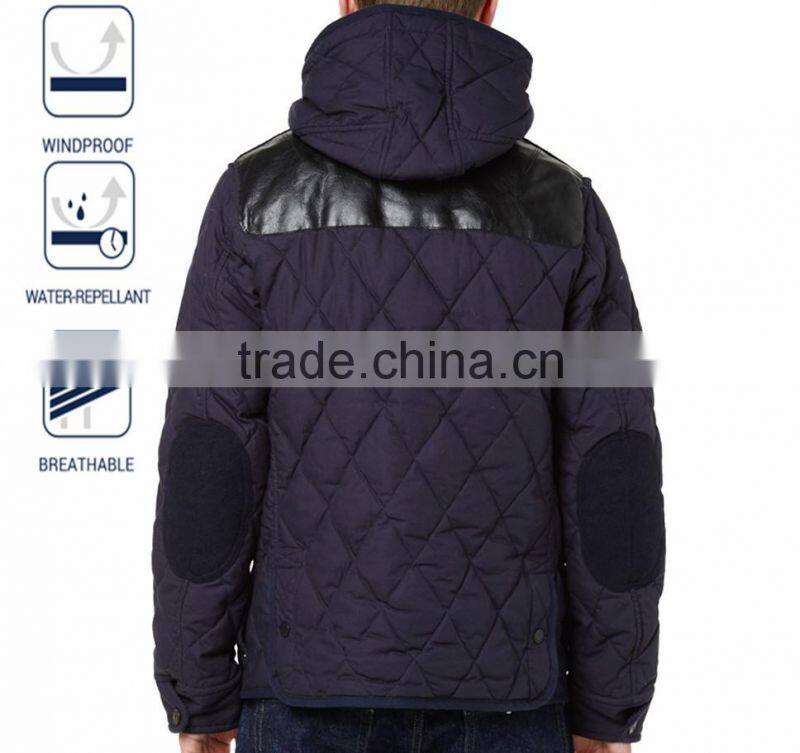 2016 Water Repellent Nylon Quilted Hunting Jacket