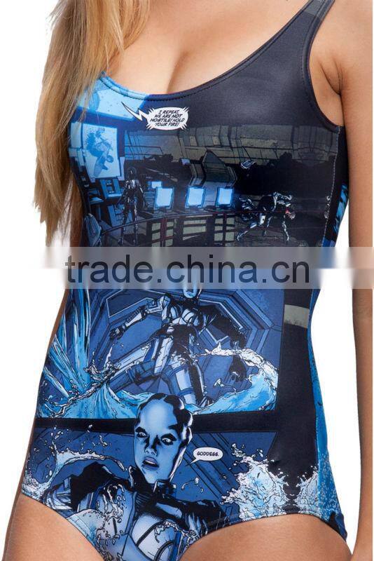 2014 one piece swimsuit swimsuit fabric kids swimsuit models S125-40