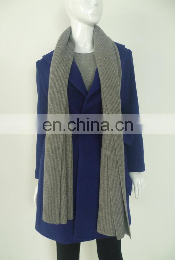 Sharrefun fashion popular style 12GG plain knit ladies cashmere ponchos with button