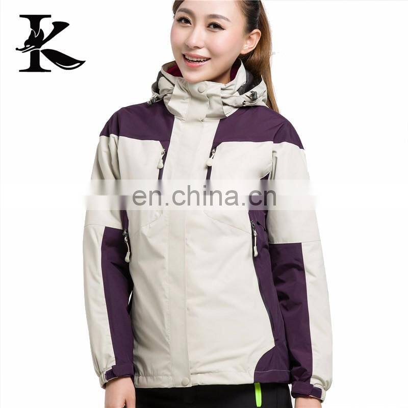 high performence men 3 in 1 jacket outdoor winter jacket support customized