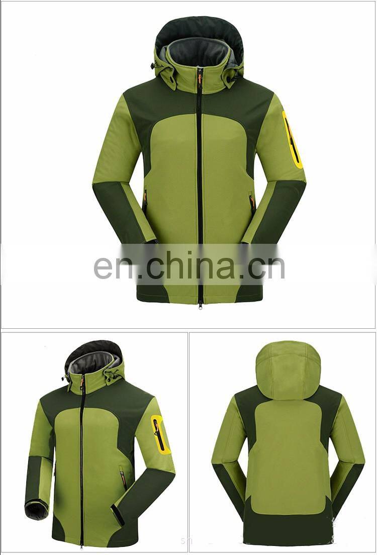 Softshell waterproof Breathable Black Jacket Print Logo