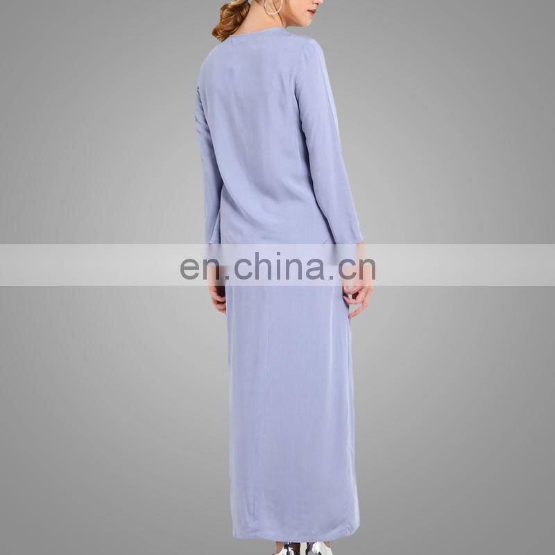 OEM manufactory plain baju kurung malaysia women clothing baju melayu for ladies
