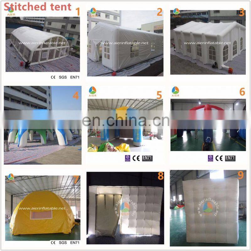 White inflatable outdoor huge party tent event tent from AIER inflatable factory