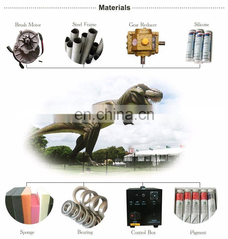 Kawah Customized Outdoor T-rex Lifelike Dinosaurio Animatronic