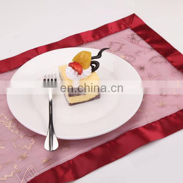2015 High Quality Christmas Handmade Linen Tablecloth