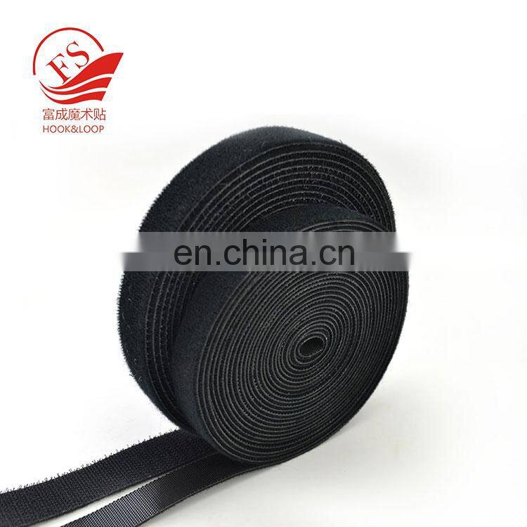Back to back hook and loop magic tape strap