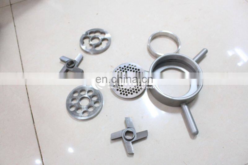 FK-332 Automatic Grinder Type Meat Fish Mincer Paste Making Mincing Machine with table size